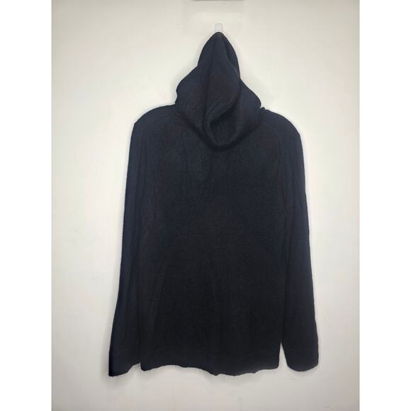 41 Hawthorn black long sleeve cashmere sweater hoodie - small - 41hawthorn - Picture 3 of 4